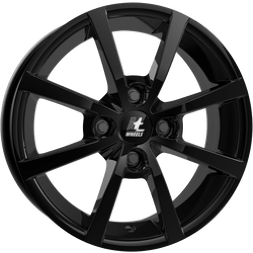 15" 4x98 IT WHEELS ALISIA GLOSS BLACK ET35 6.0J