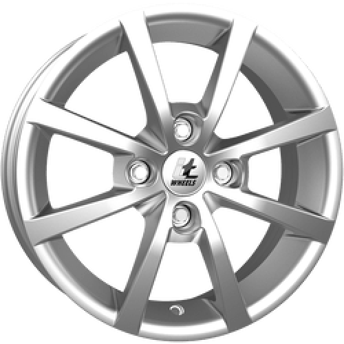 15" 4x108 IT WHEELS ALISIA GLOSS SILVER ET32 6.0J