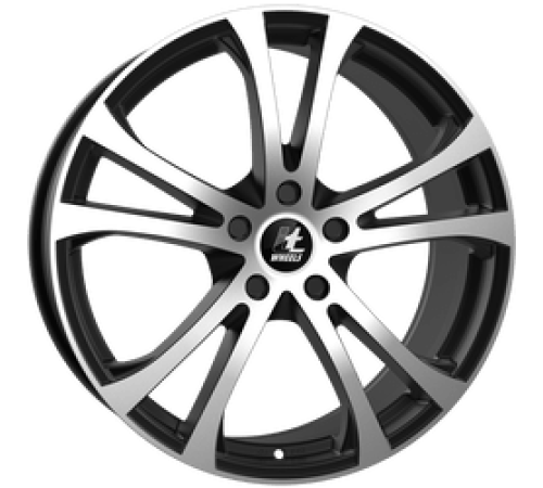 20" 5x114.3 IT WHEELS MICHELLE MATT BLACK POLISHED ET40 8.5J