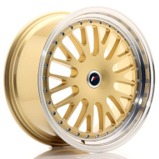 JR WHEELS JR10 19X8,5 ET20-35 BLANK GOLD W/MACHINED LIP