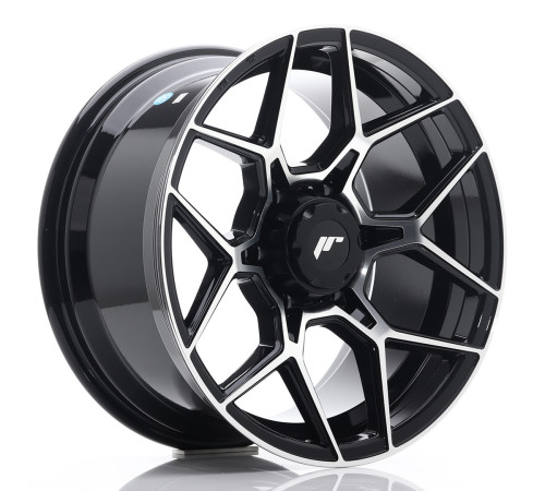 JR WHEELS JRX9 18X9 ET18 6X114.3 GLOSS BLACK MACHINED FACE