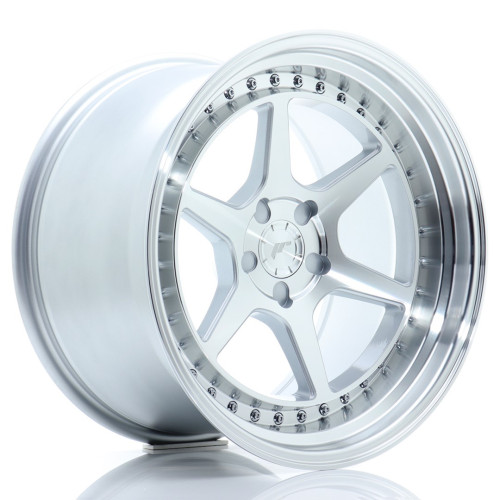 JR WHEELS JR43 18X10,5 ET15-22 5H BLANK SILVER MACHINED FACE