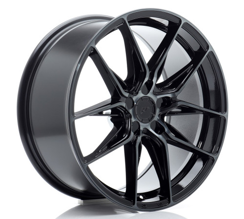 JR WHEELS JR44 18X8 ET20-42 5H BLANK BLACK MACHINED W/ TINTED FACE